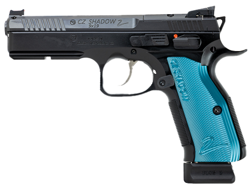 CZ SHADOW 2 OR 9MM BLUE GRIPS - Pistols